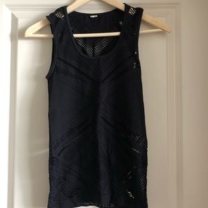 Mesh fabletics tank